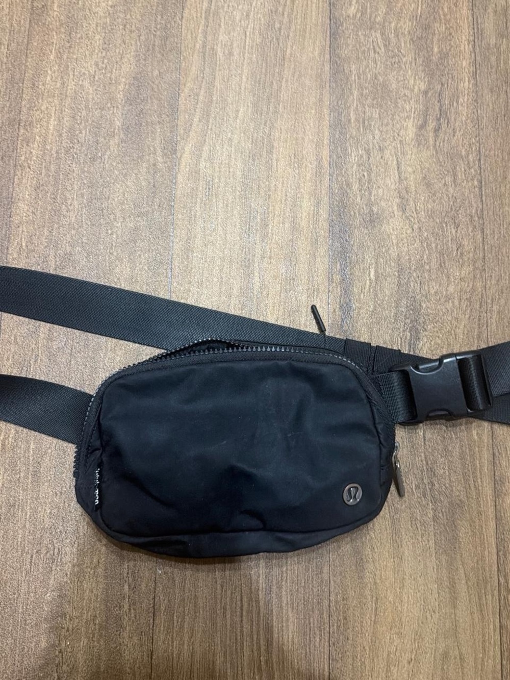 lululemon athletica Black Crossbody Waist Bag